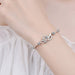 925 Sterling Silver Moissanite Bracelet-One Size-Fancey Boutique