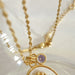 Flower Shell Pendant Copper Necklace-Fancey Boutique
