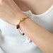 18K Gold-Plated Titanium Steel Bracelet-One Size-Fancey Boutique