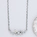 Adored Get A Move On Moissanite Pendant Chain Necklace-One Size-Fancey Boutique