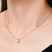 Moissanite 925 Sterling Silver Necklace-Fancey Boutique