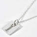 Cutout Rectangle Pendant Necklace-Fancey Boutique