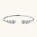 1.8 Carat Moissanite 925 Sterling Silver Bracelet-One Size-Fancey Boutique