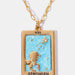 Tarot Card Pendant Copper Necklace-Fancey Boutique