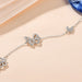 Moissanite Butterfly Shape Bracelet-One Size-Fancey Boutique