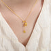 18K Gold-Plated Bear Necklace-One Size-Fancey Boutique