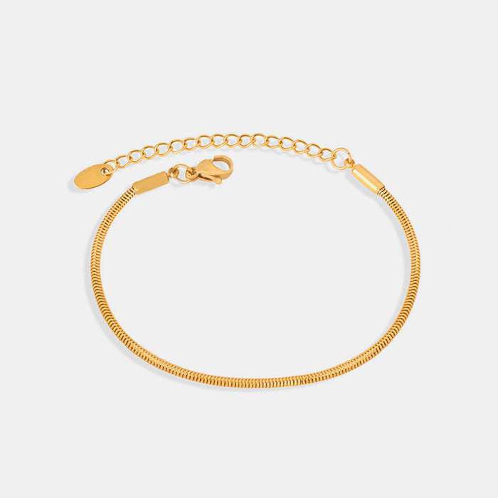 18K Gold-Plated Minimalist Bracelet-One Size-Fancey Boutique