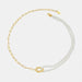 18K Gold-Plated Titanium Steel Pearl Necklace-One Size-Fancey Boutique