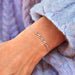 925 Sterling Silver Zircon Bracelet-One Size-Fancey Boutique