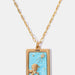Tarot Card Pendant Copper Necklace-One Size-Fancey Boutique