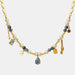 18K Gold-Plated Beaded Charm Necklace-One Size-Fancey Boutique