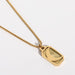 Stainless Steel 18K Gold-Plated Necklace-One Size-Fancey Boutique