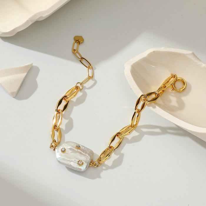 Gold Plated Bracelet-One Size-Fancey Boutique