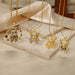 Titanium Steel Gold-Plated Bear Pendant Necklace-Fancey Boutique