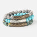 Natural Stone Beaded Bracelet-Fancey Boutique