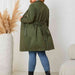 Color-Plus Size Tie Back Trench Coat-Fancey Boutique