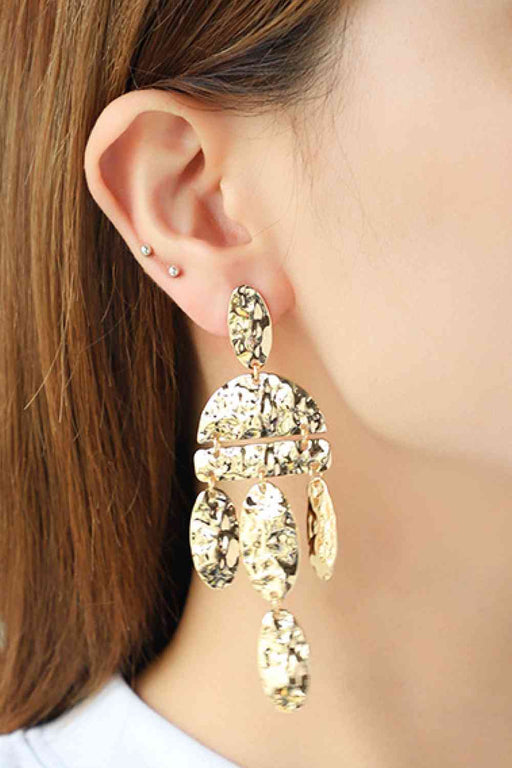 Color-Alloy Dangle Earrings-Fancey Boutique