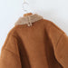 Color-Summer Women Vintage Suede Lambswool Coat-Fancey Boutique