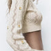 Color-Sweet Floral Embroidered Knitted Sweater-Fancey Boutique