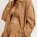 Color-Summer Wind Women Long Sleeve Loose Striped Shirt-Fancey Boutique