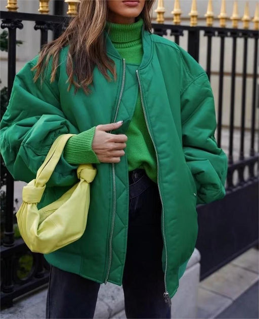 Color-Summer Women Street Loose Jacket Cotton Coat Jacket-Fancey Boutique