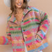 Color-Autumn Winter Popular Women Woolen Jacket Aztec Coat-Fancey Boutique