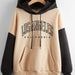 Color-Autumn Fleece Lined Fresh Sweet Women Pullover Trendy Korean Letter Graphic Print-Fancey Boutique