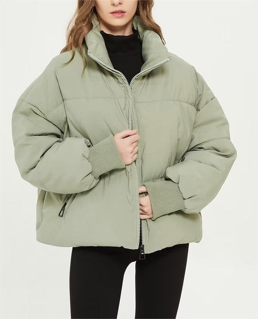 Color-Autumn Winter Women Clothing Urban Casual Loose Cotton Padded Jacket Cotton Padded Coat-Fancey Boutique