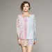 Color-Multi-1-Women Clothing Collared Regular Sleeve Elegant Floral Short Sets-Fancey Boutique