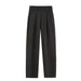 Color-Trendy Casual Pocket Decoration Loose Straight Drooping Comfortable Trousers Casual Pants-Fancey Boutique