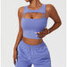 Color-Running Underwear Women High Strength Shockproof Yoga Vest Push Sports Workout Bra-Fancey Boutique