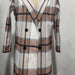 Color-New Mid Length Plaid Printed Coat-Fancey Boutique