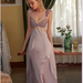 Color-Autumn Winter Sexy Casual Slip Nightdress Backless Solid Color Private Room Temptation Homewear-Fancey Boutique