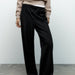 Color-Simple Solid Color Casual Trend Loose Straight Trousers Pants-Fancey Boutique