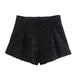 Color-Casual Pants Autumn Winter Wild High Waist Shorts-Fancey Boutique