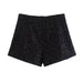 Color-Casual Pants Autumn Winter Wild High Waist Shorts-Fancey Boutique