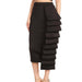 Color-Sexy Layered High Waist Skirt Wrapped Chest Short Top Slimming Two Piece Set Women Two Piece Set-Fancey Boutique