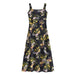 Color-Summer Women High Split Waist Slimming Hemline Hem Mid Length Tie Strap Dress Women-Fancey Boutique