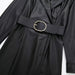 Color-Winter Women Faux Leather Blazer Dress Women-Fancey Boutique