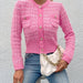 Color-Women Spring Fall Long Sleeve Rugular Elelgant Short Cardigans-Fancey Boutique