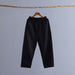 Color-Black-Cotton Linen Women Clothing Spring Summer Artistic Cotton Linen Casual Pants Linen All Matching Slimming Cropped Pants Baggy Pants-Fancey Boutique