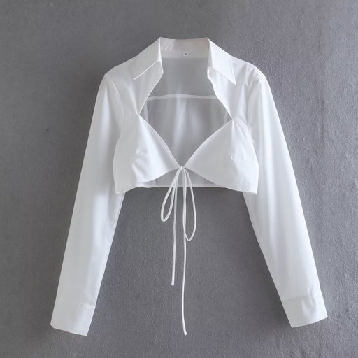 Color-White-Women Clothing Summer Small Top Shirt-Fancey Boutique