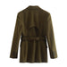 Color-Spring Loose Blazer WomenDignified Sense Design Casual Women-Fancey Boutique