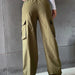 Color-Women Clothing Autumn Best Solid Color High Waist Flip Pocket Overalls Women-Fancey Boutique