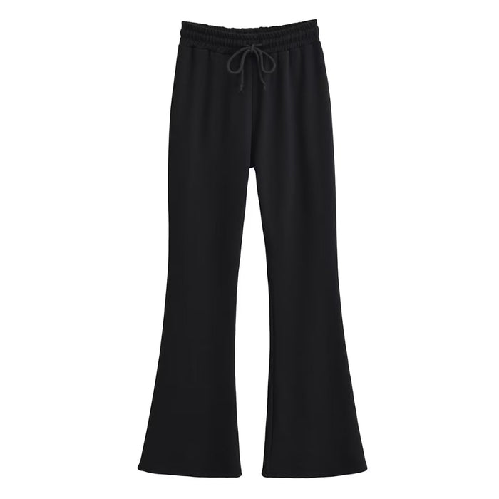 Color-Summer Thin Elastic High Waist Stretch Casual Pants Slim Slimming Sports Trousers-Fancey Boutique