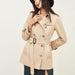 Color-Element Trench Coat for Women Mid Length Fried Street Small British Spring Autumn Coat Women-Fancey Boutique