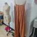 Color-Ladies Summer Vacation Casual Ice Silk Sling Loose Wide Leg Jumpsuit-Fancey Boutique