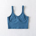 Color-Summer Women Sexy Casual Sports Stretch Sexy Camisole Sexy Chest Paste Vest-Fancey Boutique