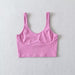 Color-Summer Women Sexy Casual Sports Stretch Sexy Camisole Sexy Chest Paste Vest-Fancey Boutique