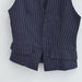 Color-British Elegant Classic Striped Slim Fit Vest Sleeveless Top Spring Arrival Office Coat-Fancey Boutique